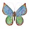 Glitzhome® 20" Colorful Butterfly Metal Wall Décor